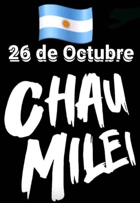 YO NO LO VOTE
SI VOS  TAMPOCO
LO VOTASTE
SEGUIME
QUE TE SIGO
UNIDOS
SOMOS INVENCIBLES!!!
#FuerzaPatria 
#FuerzaPatria26deOctubre 
#MileiTraidorALaPatria 
#MileiDestruyeArgentina 
#MileiEstafador