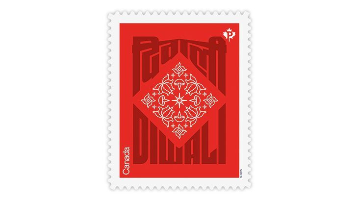Canada Post celebrates Diwali with Oct. 15 stamp. linns.com/news/world-sta… #LinnsStampNews