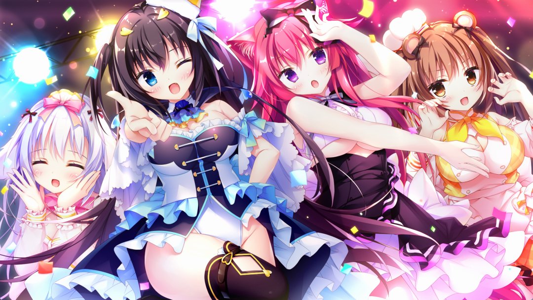 Get ready for their first live, Animal Trail ☆ Girlish Square is taking the stage! Gao~!

Save 50% on the series: denpasoft.com/product-catego…