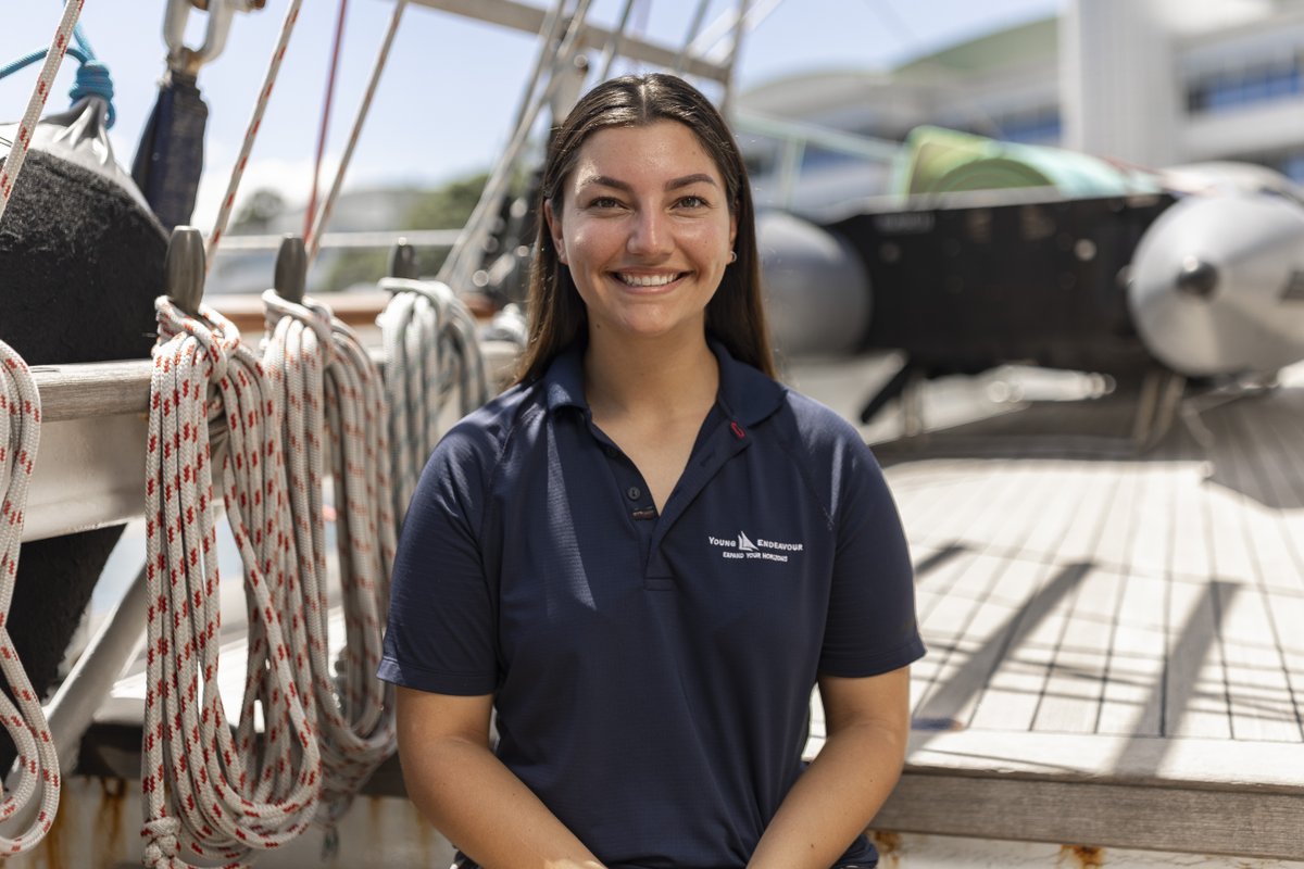 MEET THE YOUNG ENDEAVOUR STAFF CREW ('THE STAFFIES') 🙌

👋Meet our Watch Officer - Karsen

⛵youngendeavour.gov.au/the-voyage/the…

#youngendeavour #livingthedream #YourADF #Navy #sailtraining #youthdevelopment #tallship #staffcrew #staffies #crew #yachtlife #belowdeck #ondeck #sailing