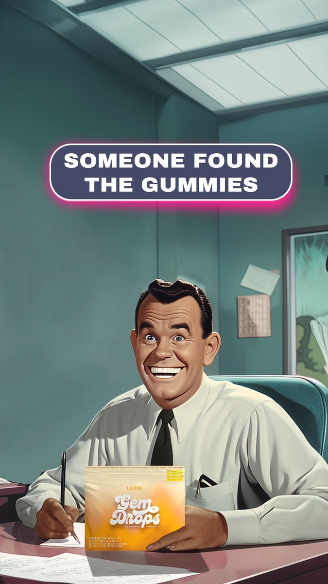 Someone found the gummies...😀  leunelab.com