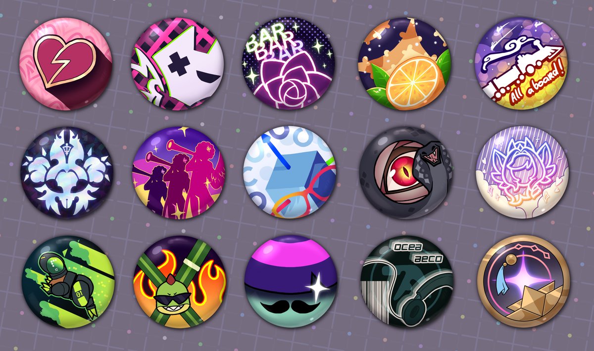 Here's the Vtuber Pinset! I might make more later.

Tag paragraph incoming
#lovmurart | #prjctartpollo | <a href="/TheViveros/">Viveros 🌸🍉</a> | Me (lmao) | <a href="/SnokayGalactic/">Snokay 👾🚃</a>
<a href="/lepusory/">lepus 🐇❄️♱ (STREAMING HIATUS)</a> | #TaledoArt | <a href="/ocuuda/">MADS ☀💙</a> | #StaticPics | <a href="/starpyrate/">Starpy 🏴‍☠️💘</a>
#mari3dart | #Mujinrex | <a href="/WizardzWiz/">@wizardzwiz.bsky.social</a> | <a href="/oceaaeco_vt/">ocea aeco ၊၊||၊⋆.˚✮🎧✮˚.⋆၊၊</a> | <a href="/skele_tea/">🍋skele-tea @ comm queue</a>