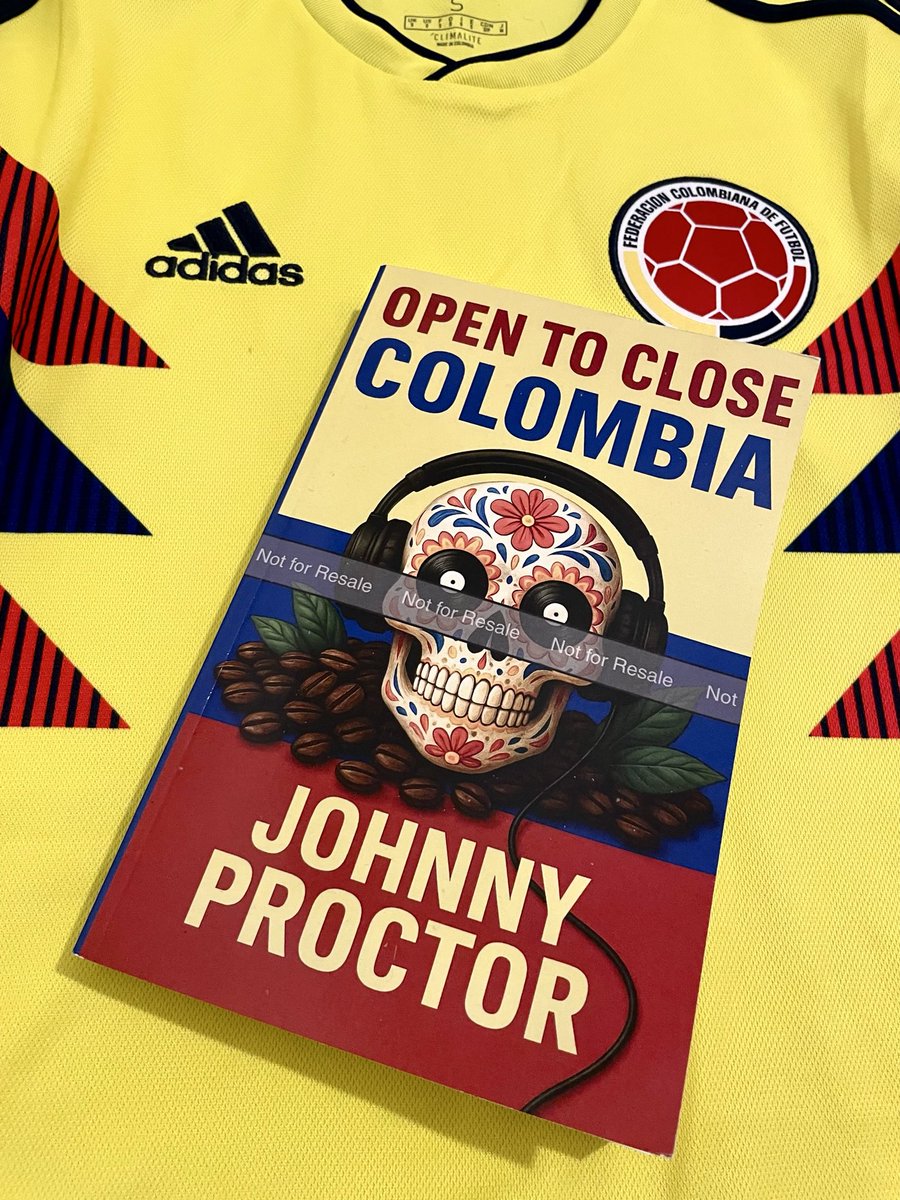 johnnypproctor's tweet image. Open To Close: Colombia 🇨🇴 

Book 2 of Stevie ‘Zico’ Duncan’s open to close tour of Latin America 🇲🇽🇨🇴🇦🇷🇵🇪🇧🇷

Pre sale for paperback opens this Monday ⏰

Kindle pre sale now open.