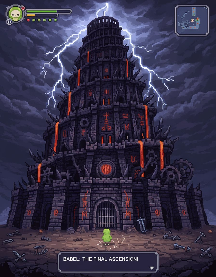 BabelOnSolana's tweet photo. EPISODE 171 - FINAL CASTLE: The last world. Massive pixel castle. All mechanics combined. Babel ready. 47 dimensions survived. One final challenge remains!
#Babels16BitSaga #FinalCastle #EndGame https://t.co/trjpEHXgGj
