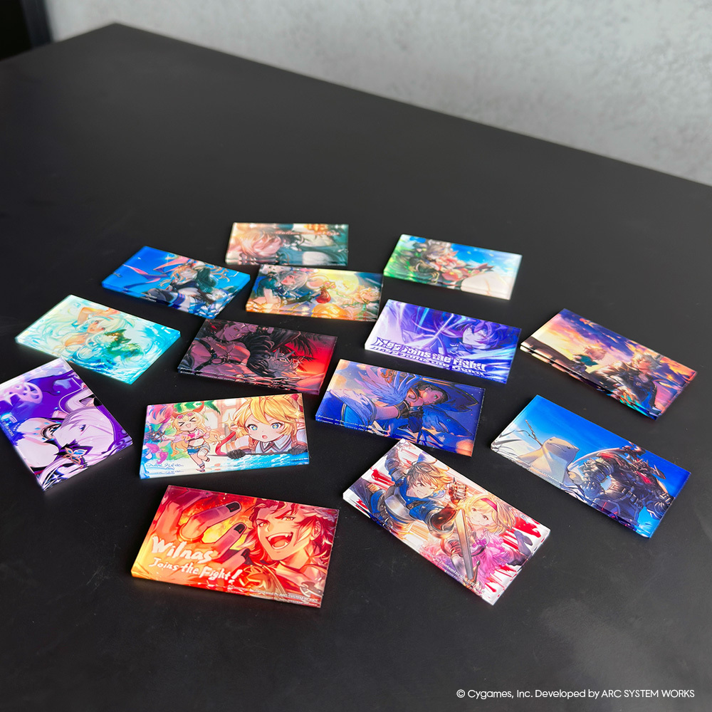 Cygames_goods's tweet image. Presenting the third wave of acrylic magnets featuring battle pass and DLC character update art! Character included is chosen at random, with 13 standard variants and 1 rare variant.

🛍️ Check it out:
cystore.com/Form/Product/P…

Global shipping available via @Buyee!

#GBVSR #CyStore