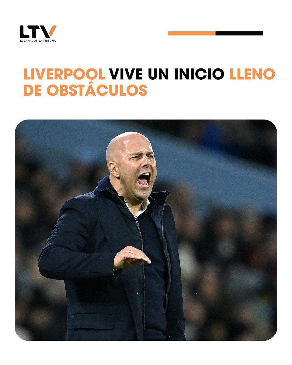 🚨🔴 ¡Liverpool en alerta roja! 😬
Arne Slot confirmó que cuatro jugadores clave están lesionados o en duda, complicando el inicio de temporada de los “Reds” 💪⚽️

#liverpool #premierleague #arneslot #ltvdeportes