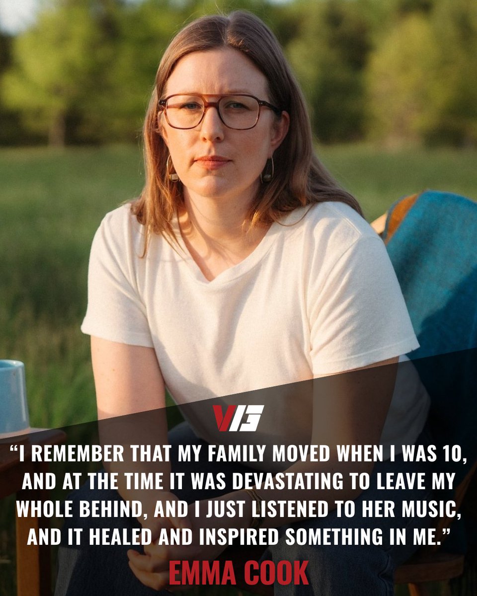 v13media's tweet image. Emma Cook reveals the influences that shaped her newest release "Thirteen Moons," in our latest edition of Women of Rock.

🔗: v13.net/2025/10/emma-c…

#EmmaCook #femaleinfluences #ThirteenMoons #WomenofRock #folkpop