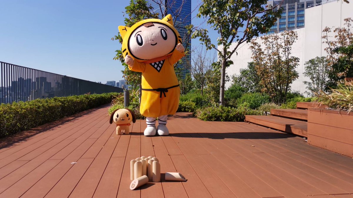 シノビ隊 のみんなに お知らせだよ⊂((・x・))⊃ 読売テレビの本社周辺