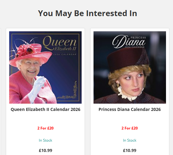 Queen Elizabeth II 2024 Calendar Buy Elizabeth \u0026 Philip 2024 Square Calendar for GBP 3.99 | Card