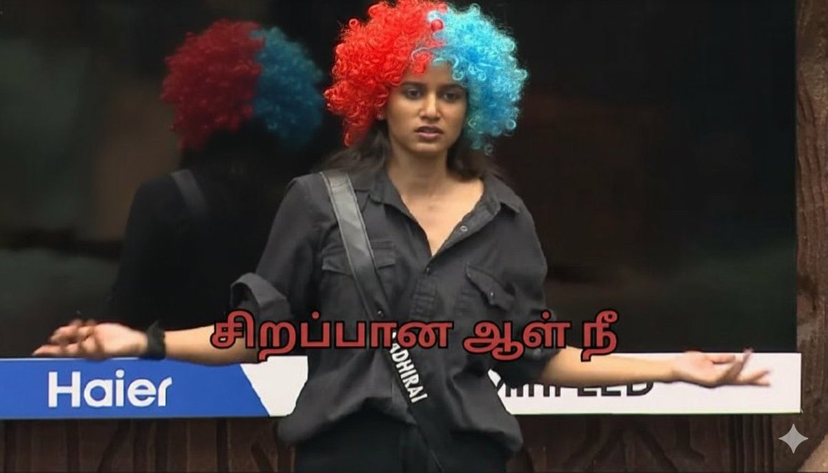 Spoidy14's tweet image. yaruuuu ma nee permanent clown pola .... 
this statement true your dumb trash forever 🤡🤡🏃🏻....
#Aadhari  #WatermelonStar #phyco🍉
#BiggBossTamil9 #BiggBoss9Tamil 
#BiggBossTamilSeason9