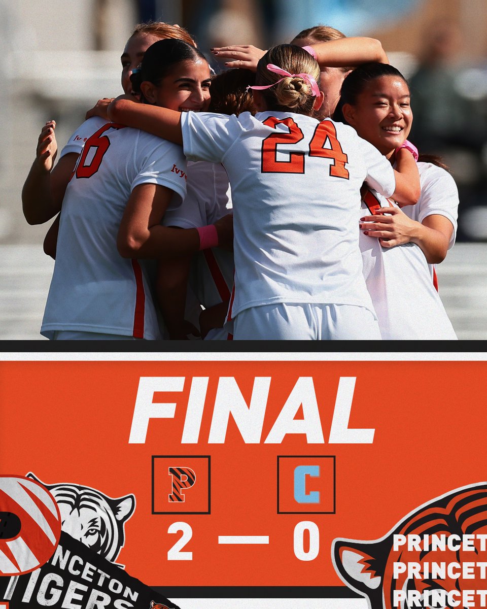 PrincetonWSoc's tweet photo. FINAL | Princeton 2, Columbia 0

WE WIN!

BIG ONE next week at Brown! https://t.co/3clUkda5NA