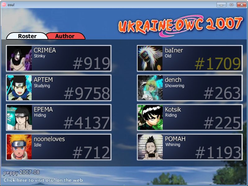 UKRAINE OWC2025 ROSTER SHOWCASE VIDEO IS OUT TOGETHER WITH OUR COLLAB!!!
BIG THANKS TO <a href="/CRIMEAKAME/">Akame</a> FOR MAKING THE VIDEO AND <a href="/sur111111111111/">sur1 🇺🇦</a> FOR MAKING THE COLLAB!!! 

youtu.be/ZTGRHPVF5fQ