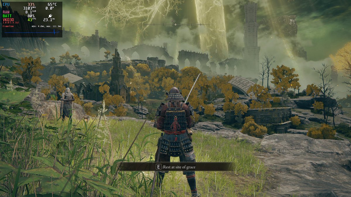 mzmzeeeee's tweet image. arch linux btw lol 
cachyos is goated i can never but this game on ultra settings in windows without getting my cpu temp above 90