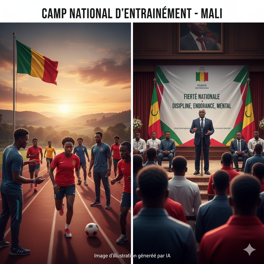 maliactu's tweet image. Au Mali, un camp intensif forme la nouvelle génération de champions : jeunes athlètes de toutes disciplines, endurance ...
 #Mali #YouthSports #AthleteDevelopment #FutureChampions #SportsExcellence #TeamSpirit #InternationalCompetition