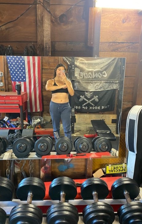 Showing up <a href="/SaidieEWC/">Saidie Sharpe</a> in the gym- Rosa