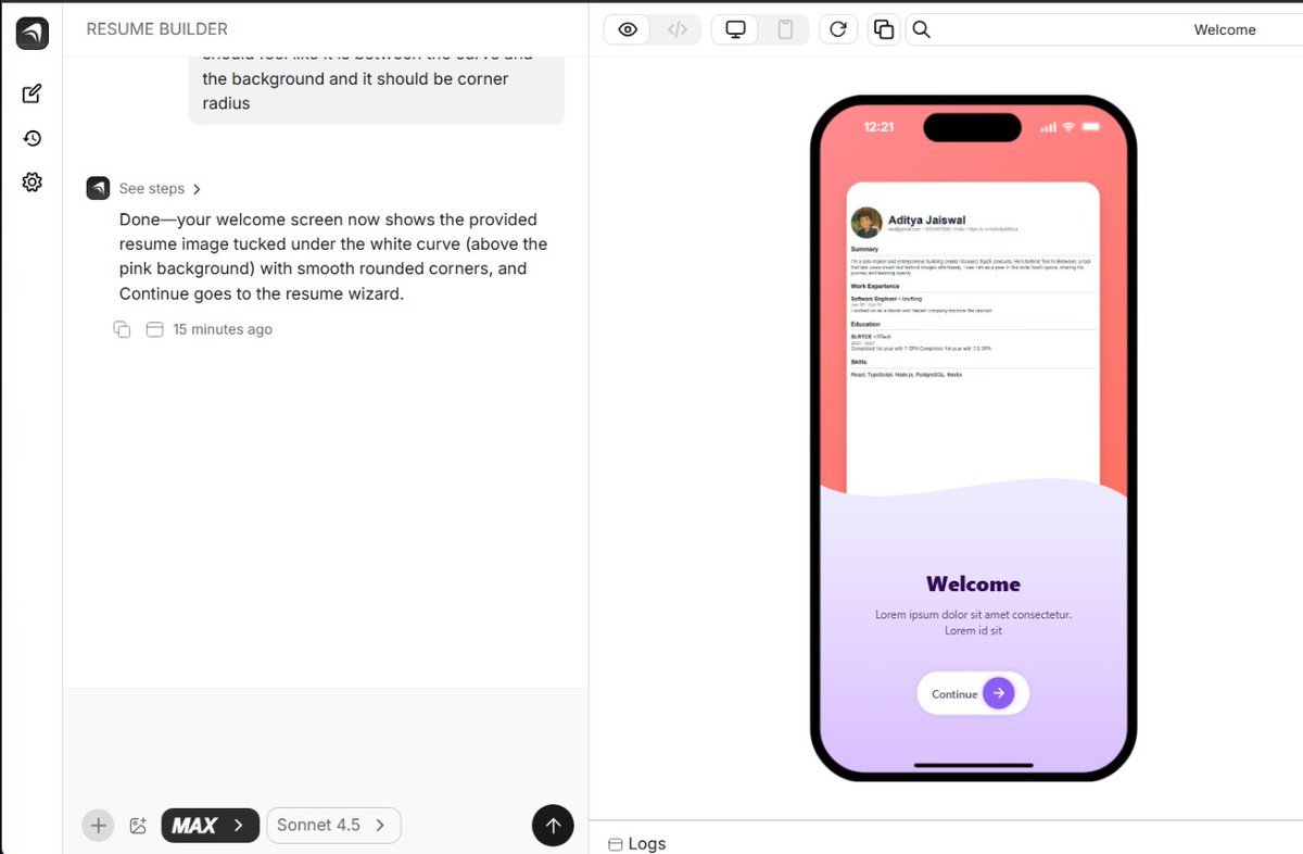 AdityaShips's tweet image. Day 3 of building my first-ever Mobile app.
Done with:
> Welcome screen 
> Login screen 
> Signup screen 
> Database CRUD operations 
> Authentication working 
Can't believe I did all this in just an hour. WOW!
more screen designs in comments.