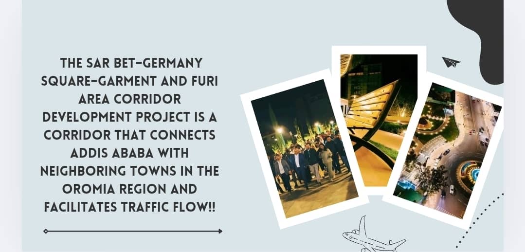 MollaMebrie's tweet photo. The Sar Bet–Germany Square–Garment and Furi area corridor development project is a corridor that connects Addis Ababa with neighboring towns in the Oromia region and facilitates traffic flow!! https://t.co/jcIP2yGL9k