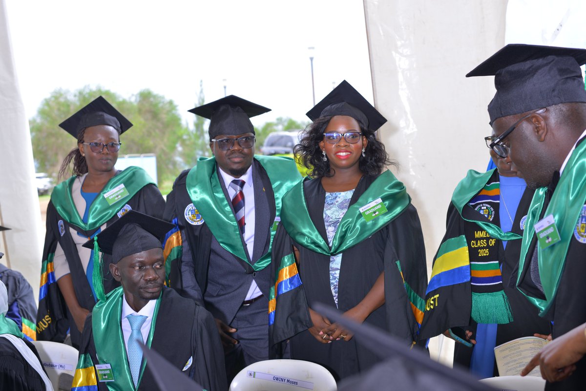 MbararaUST's tweet photo. A day of celebration, hard work, and success.

Unforgettable smiles from the graduates at the #32ndMUSTGrad. https://t.co/kwXCerr53k