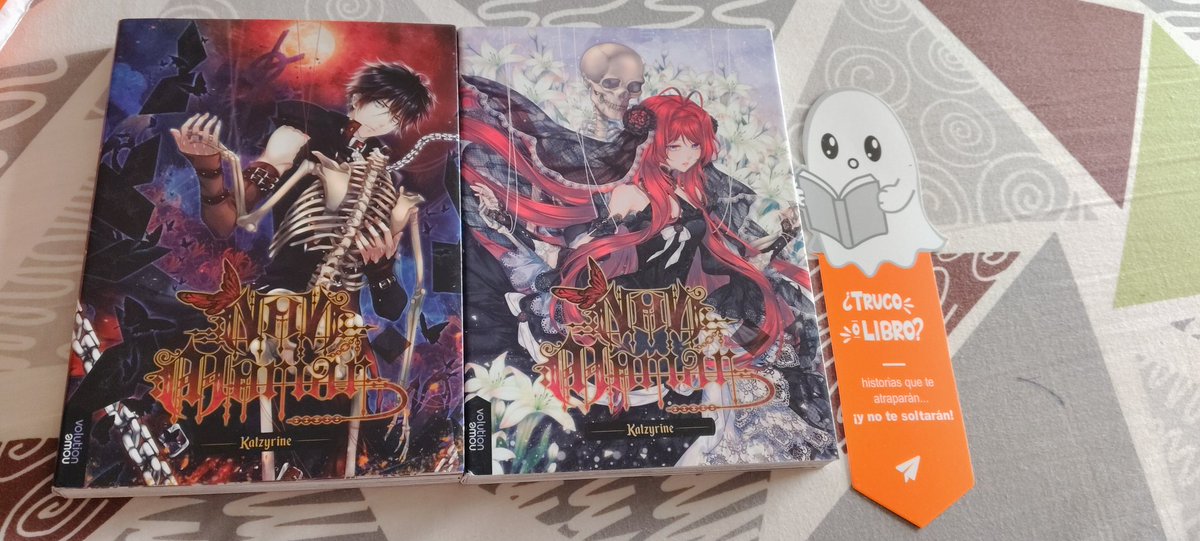 <a href="/Kat_Katzyrine/">Katzyrine</a> 
Con el anuncio del cierre de la editorial <a href="/nowevolution/">#Nowevolution</a> decidí hacer la compra de la obras que publicaron que yo alcancé a conseguir.

Tenía ganas de esta hace tiempo pero siempre la dejaba para una próxima compra.

Aprovecho los descuentos y el mes para leer.