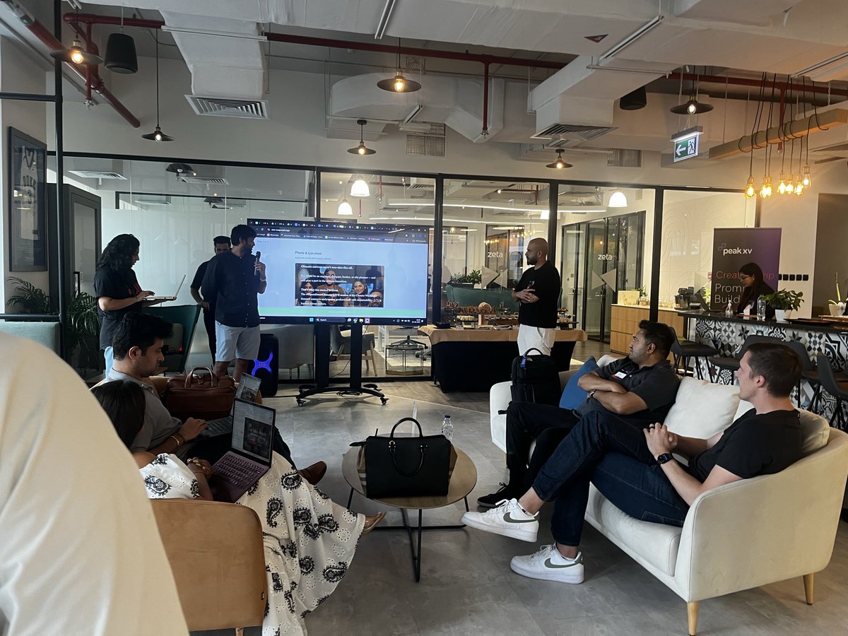 vandanapd's tweet image. I’ve been reading a lot about vibe coding over the past few months, and today I finally got the chance to build something with vibe coding using @Replit. Trust me, it was a crazy experience at the hackathon! Huge thanks to @peakxvpartners and @Replit for making it happen. 🫶🏻👩💻💕