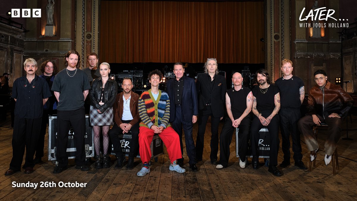 Later...with Jools Holland on BBC Two tweet media