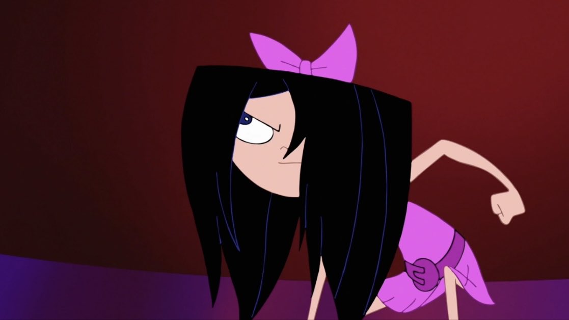 authcadence18's tweet image. #1: Meapless in Seattle. Phineas realizes Isabella is a secret cute weapon bc “her cuteness goes right to her core” and she in turn defeats Mitch!! After he’s literally hypnotized an entire nation of aliens!!