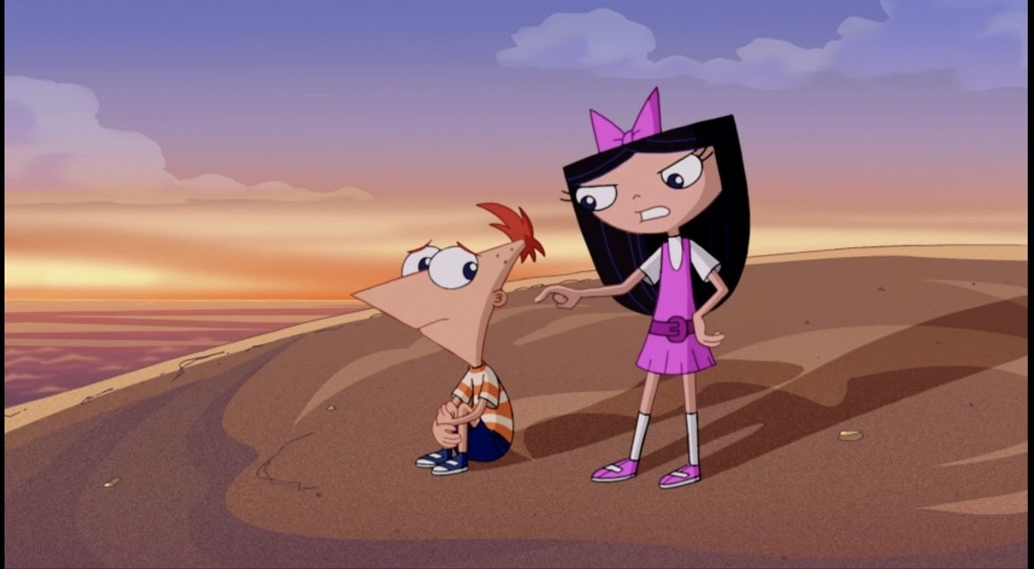 authcadence18's tweet image. #4: Summer Belongs To You: Isabella motivates and inspires Phineas to build the giant paper airplane. Obviously the stakes here are more personal but also it would’ve been bleak if they stayed stuck on that island😵💫