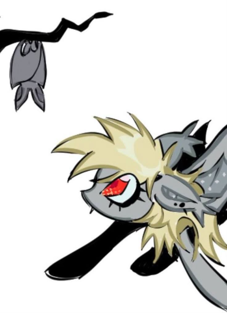 vtyzallx's tweet photo. who would’ve thought of derpy-bat! https://t.co/TvkyMZHCXU