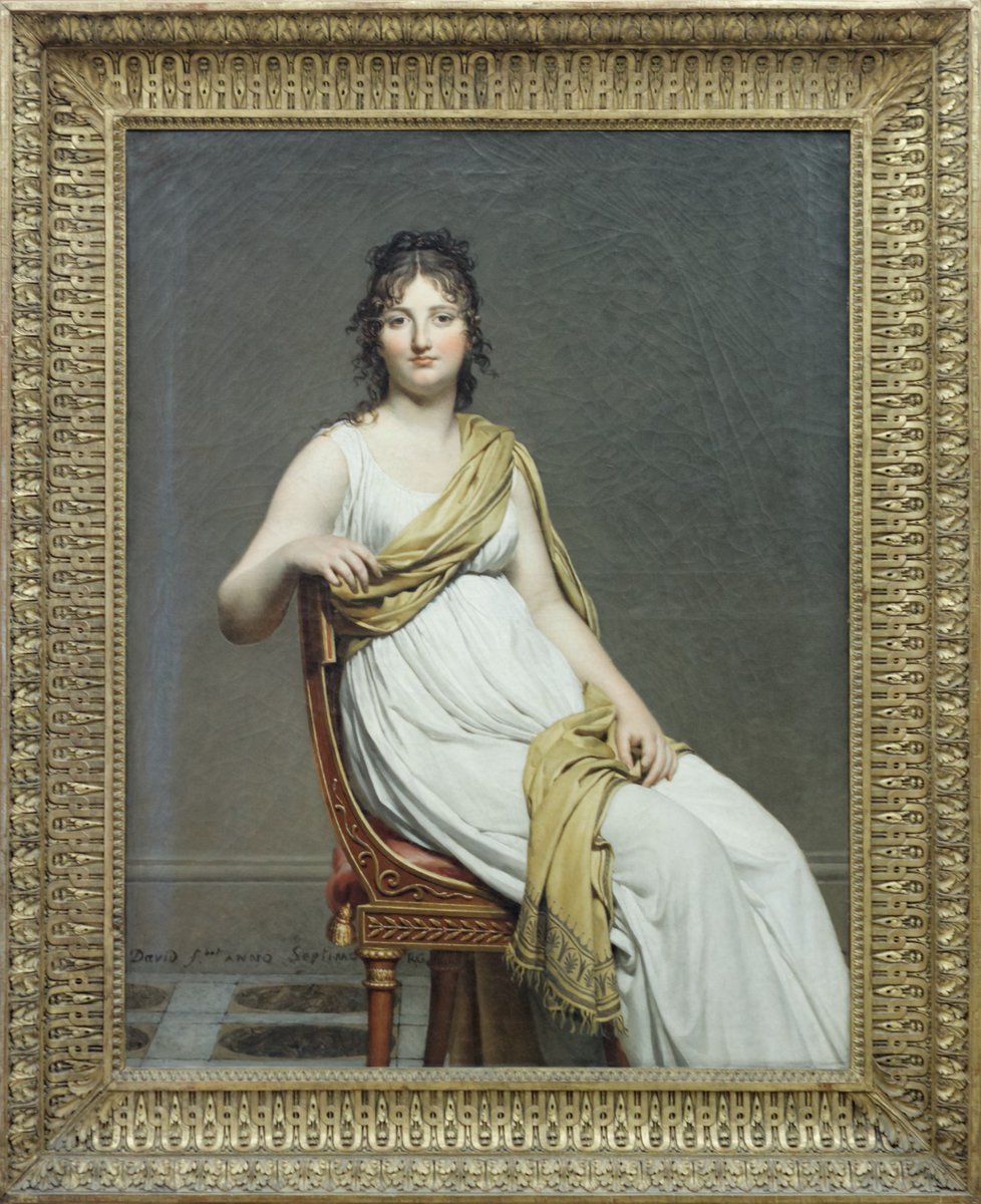 Boa tarde , com Madame de Verminac , de David