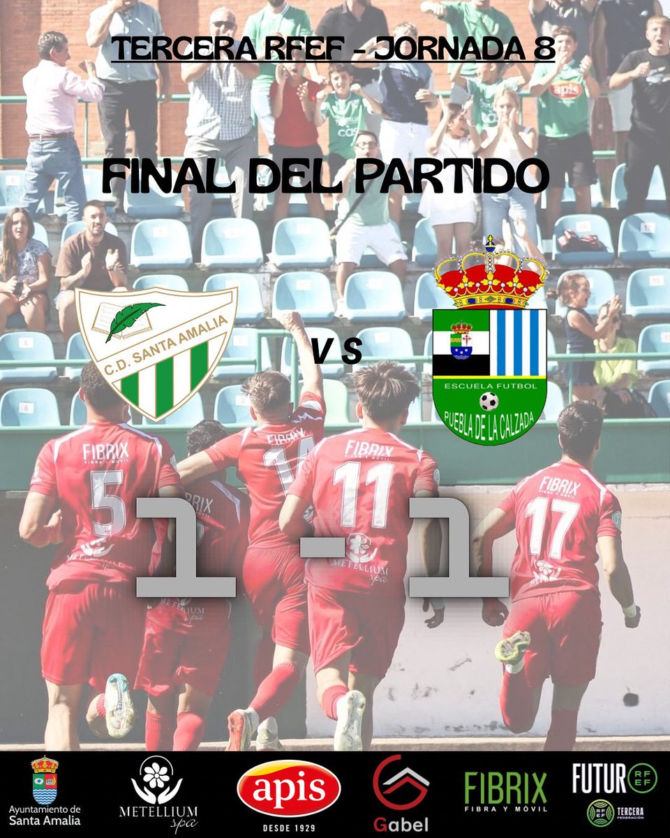 Partido muy disputado ante un gran rival que no nos lo a puesto fácil en ningún tramo del partido 

⚽️Meño

Buen viaje al <a href="/PueblaEF/">E.F. Puebla de la Calzada</a> , nos vemos en la vuelta 

VAMOS VERDES!!!!!