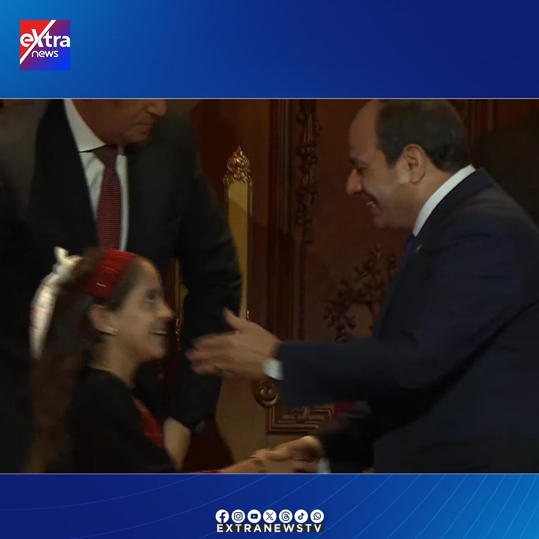 🌹 من فلسطين إلى مصر.. رسالة حب وسلام
قعدت جنب الرئيس.. ومصر حضنتها زي ما دايمًا بتحضن الكل 💫
#وطن_السلام