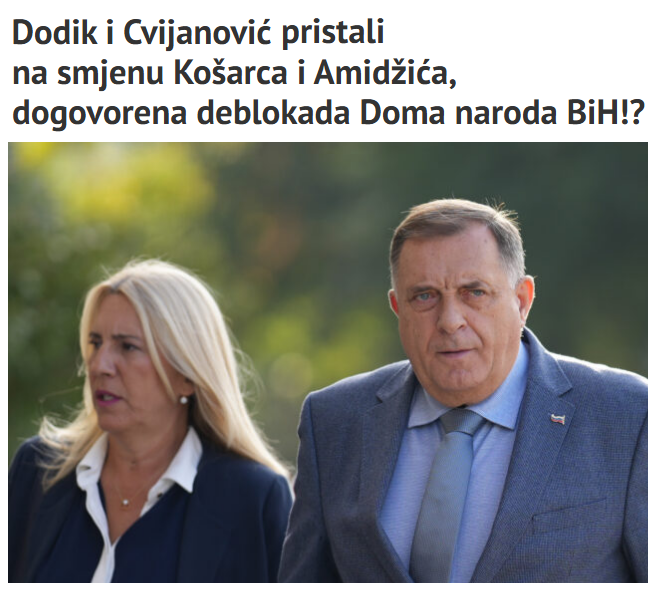 Salko_Bijedic's tweet photo. Još ćemo Dodiku i #spomenik podići 🤣 https://t.co/9D8fAZYKs9