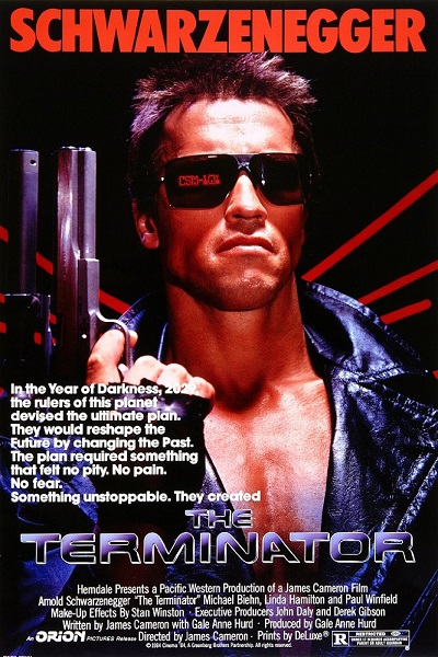 Oct 26, 1984: The Terminator was released in theaters. #80s