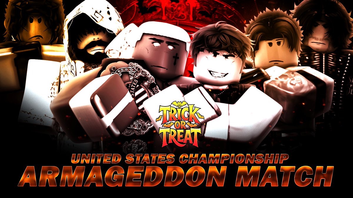 #RRWTrickOrTreat | TOMORROW | 4PM ET

UNITED STATES CHAMPIONSHIP ARMAGEDDON MATCHUP!

6 superstars will be LOCKED inside the dangerous steel structure as they compete for the United States Championship in an ARMAGEDDON MATCHUP!

Between the CHAMPION <a href="/ballotinyourbox/">Reborn Benjamin</a>,