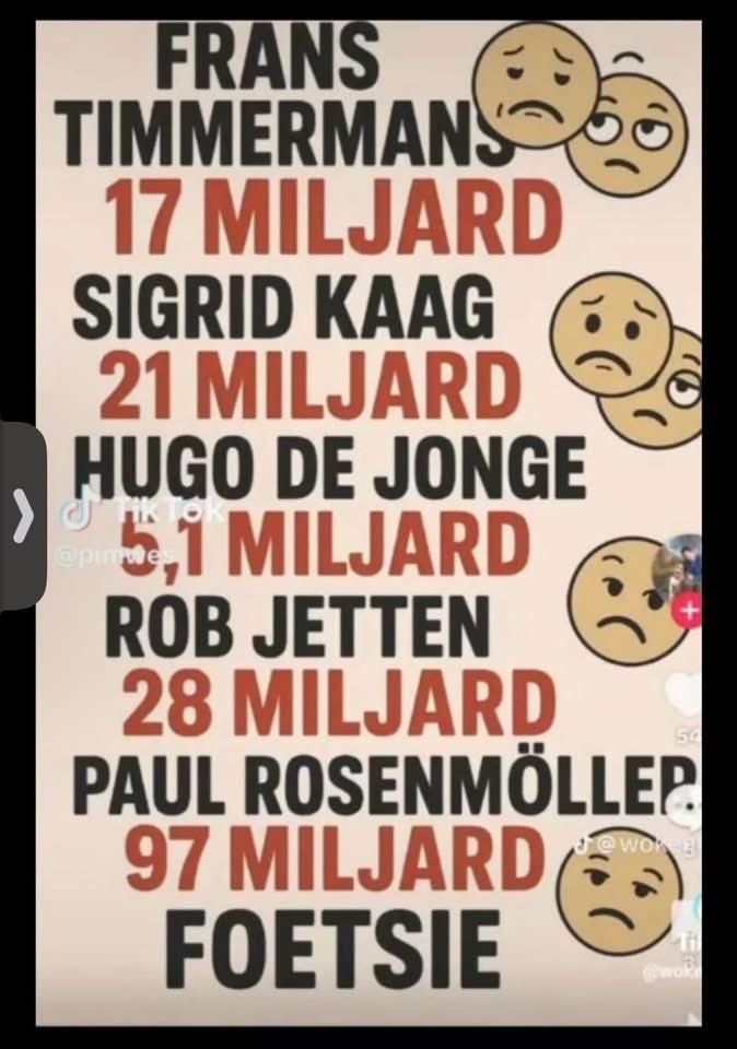 Natuurlijk willen ze allemaal regeren,kunnen ze weer wat achterover drukken,als we wat doen dan doen we het samen.💶💶💶