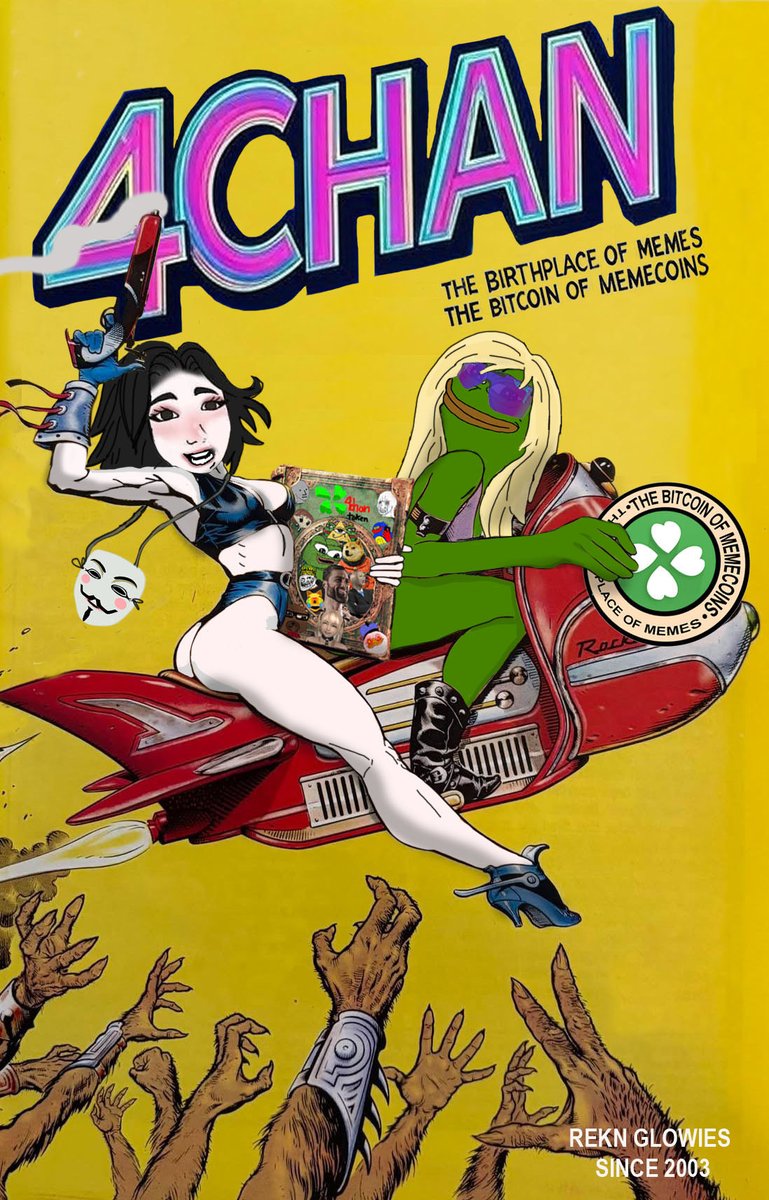 #4chan 
thats ticker 0xe0A458BF4AcF353cB45e211281A334BB1d837885 
<a href="/4chantokenio/">4ChanToken</a>