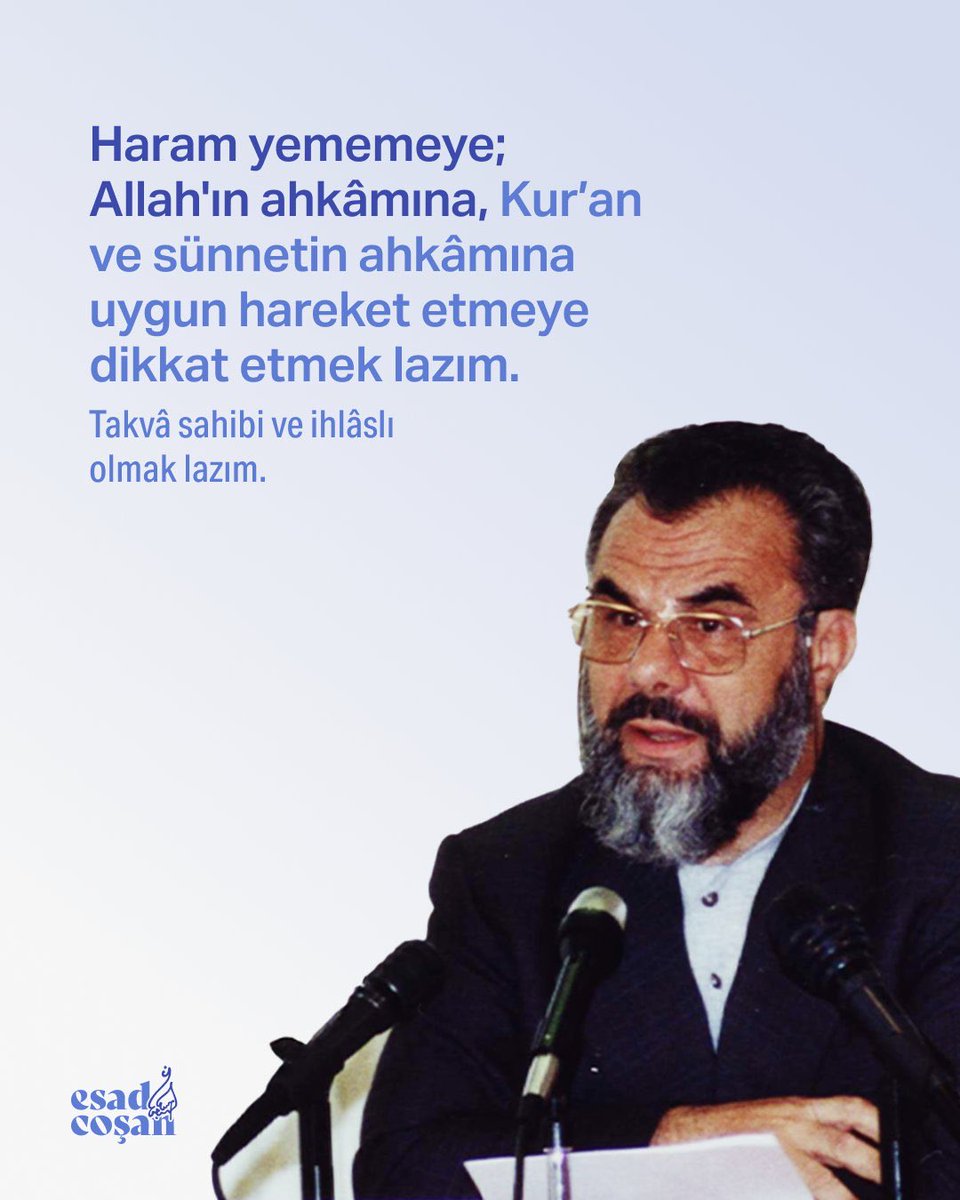 Ölünceye dek doğru yolda kalmak için neye dikkat etmemiz lazım?

#MahmudEsadCoşan