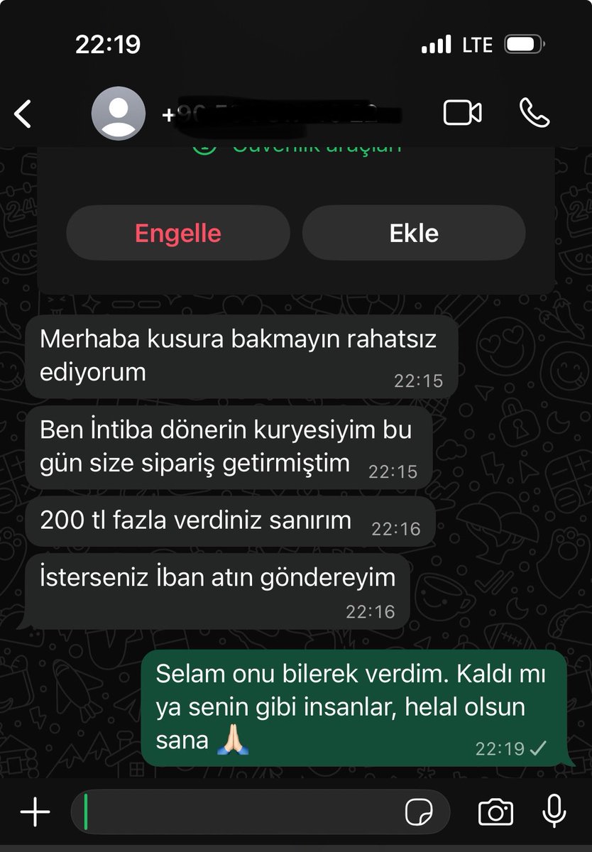 serkanblkn's tweet photo. Böyle güzel insanlarla karşılaşınca, hala bi yerlerde iyiliğin var olduğunu görünce bi mutlu oluyorsunuz. İyilik bulaşıcıdır..:) https://t.co/hmRawYziKc