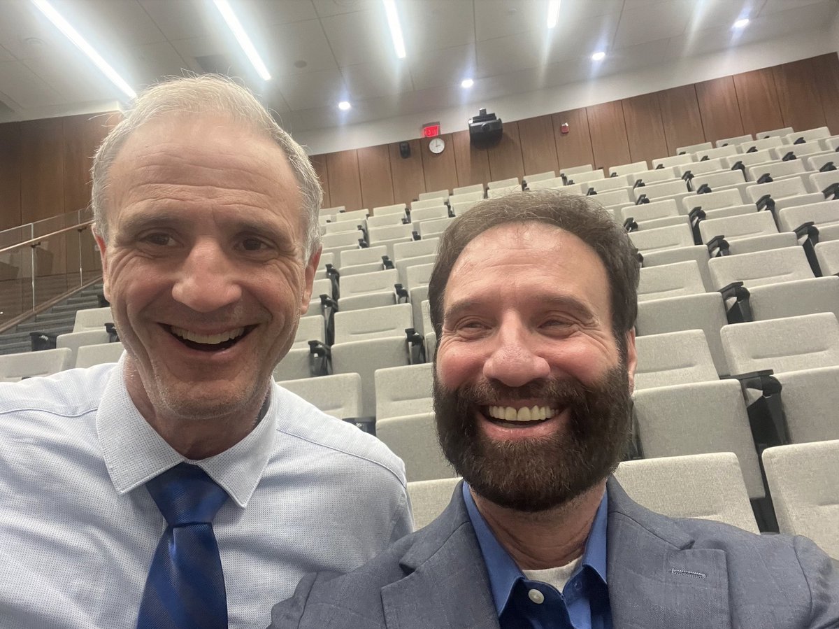 AtWorkOnPurpose's tweet image. Chuck Proudfit enjoyed spending time with Dr. Daryl Smith, a professor at Cedarville University, where Chuck spoke about the future of the faith at work movement to the audience for Cedarville’s Impact 2025 Faith at Work conference.