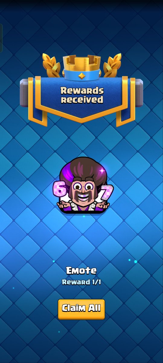 Sird21137007's tweet photo. @ClashRoyale THX https://t.co/WgXadA2DuJ