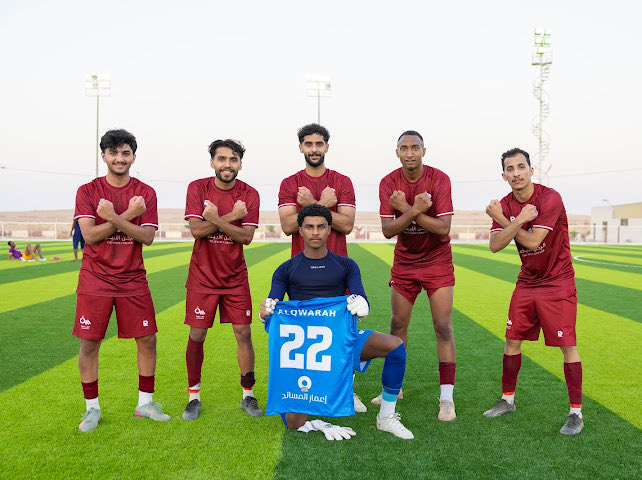 alQwarahclub's tweet photo. ثلاثة نقاط ✅
ثلاث اهداف ✅
كلين شيت ✅

المهمة الاولى انتهت بشكل جميل ❤️🥶 https://t.co/XHwsWr5E0P
