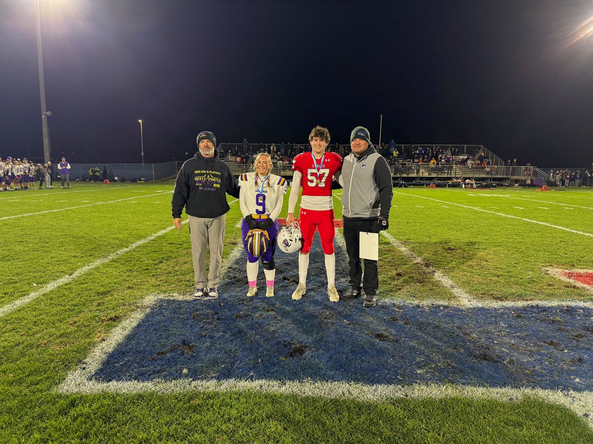 Congratulations to the NLCC sportsmanship winners for Lakes Football, Colin Murray and for Wauconda Football, Claire Gallagher.  There is nothing better than a great teammate.
