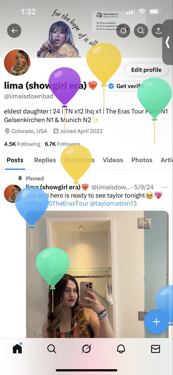 lima (showgirl era)❤️‍🔥 tweet media