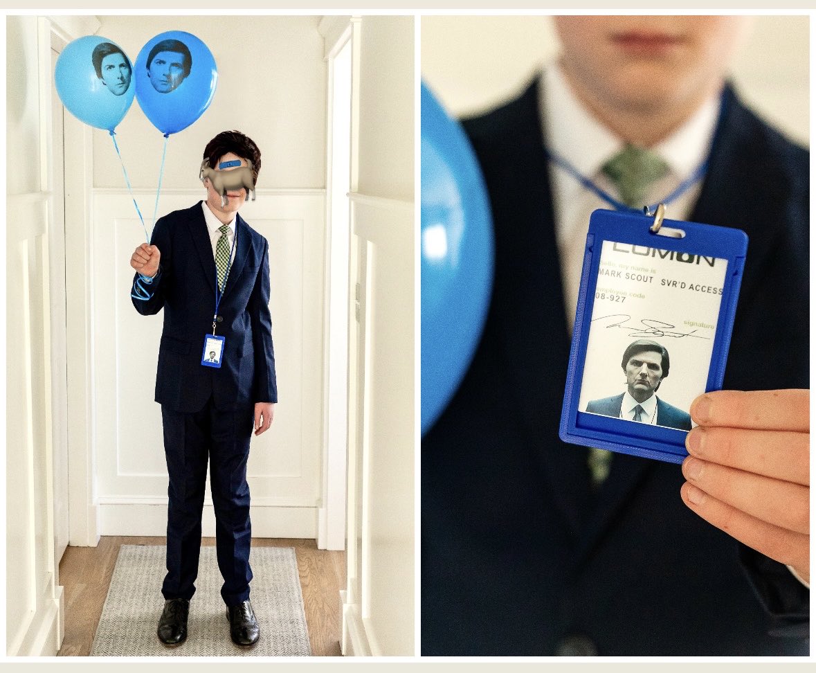 Prettyyy pleased with how my kids’ #severance Halloween costumes turned out! #markscout #misshuang #praisekier <a href="/AppleTV/">Apple TV</a> <a href="/BenStiller/">Ben Stiller</a>