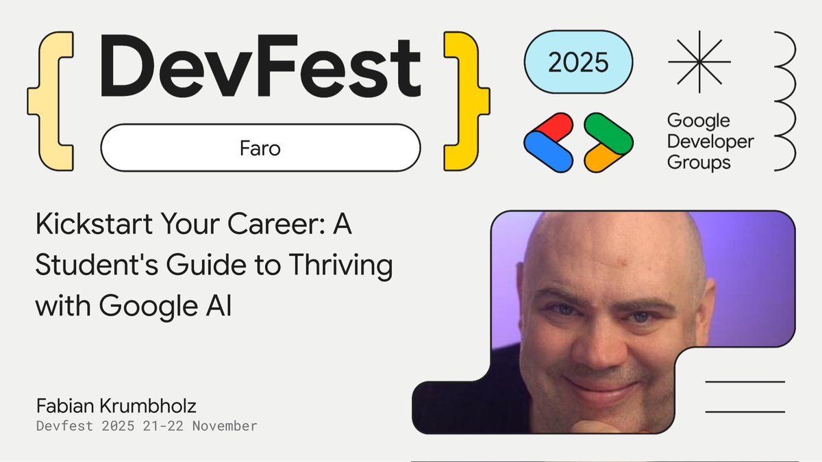 GDG Faro tweet media