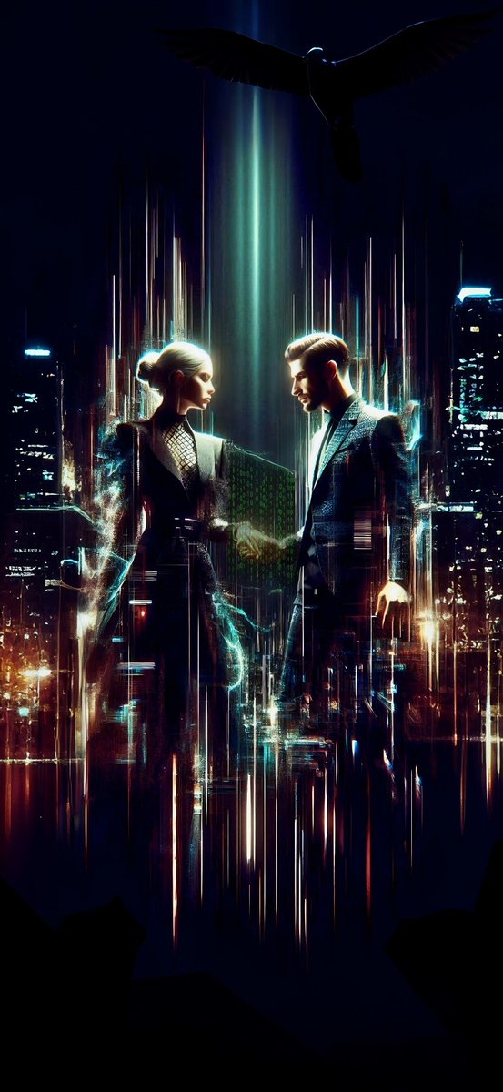 NinjaX022's tweet photo. ➖️
❤️ The Love Code
Love's the ultimate code in our DNA
~ wired to connect, spark, & thrive.
💖 #LoveAlgorithm
📱#Wallpaper in #4k #AiArt
#ArtByXO Tap for full screen https://t.co/0McUFWpSwP