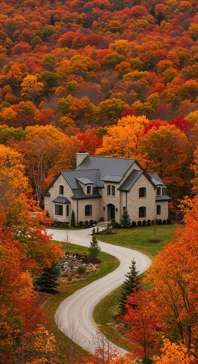 HOUSEPORN___'s tweet image. Country house.