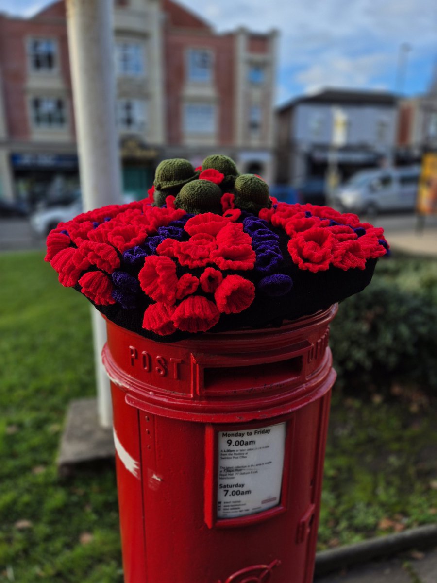 Ready for Poppy Day. Created by my talented friend. <a href="/letterappsoc/">Handwritten Letter</a> #postboxsaturday
