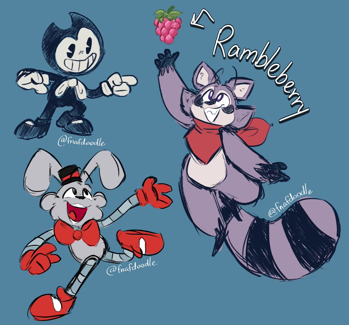 Rambleberry! 🍓🫐
God I love horror mascots so much