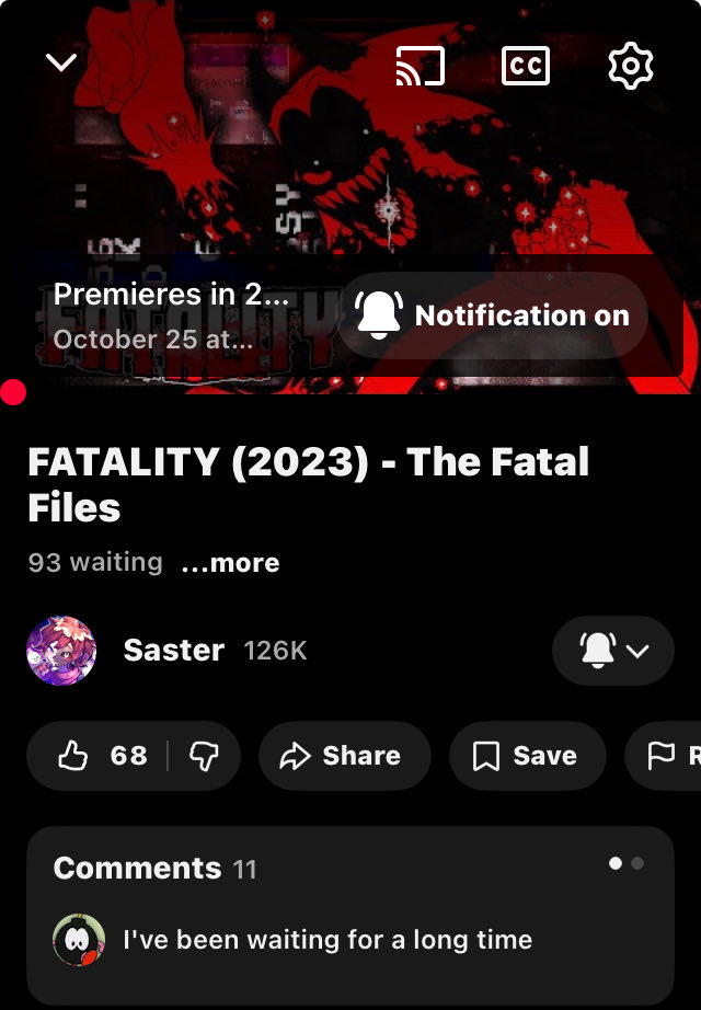 Nicholaspicalis's tweet image. FATALITY 2023 OH MY GOD
#fatalerrorsweep #FatalFiles